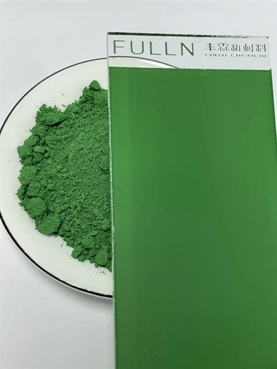 Stikla krāsas Kobalta zaļš